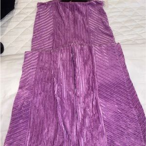 Free People Slim Pull-On Velvet Flare Pants